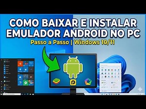 Como Baixar e Instalar Emulador Android no PC (Passo a Passo) - Windows 10/11