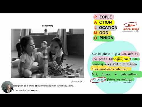 Secure a Grade 5 on French Foundation GCSE Writing Exam - Edexcel Photo Description Question