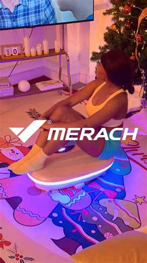 Happy new year!!! Our 4D plate for the whole family!! #Merach #Fitness #vibrationplate