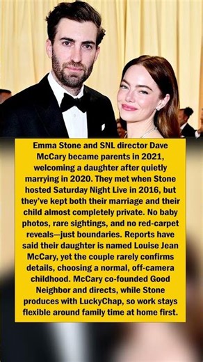 Emma Stone Kept Her Baby Private