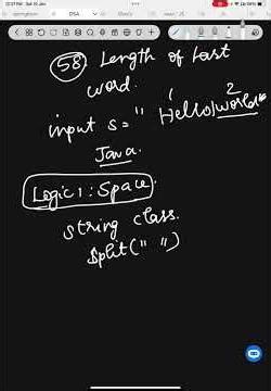 LeetCode 58 | Length of Last Word – Crack This in 2 Minutes! #dsa #education #javacode