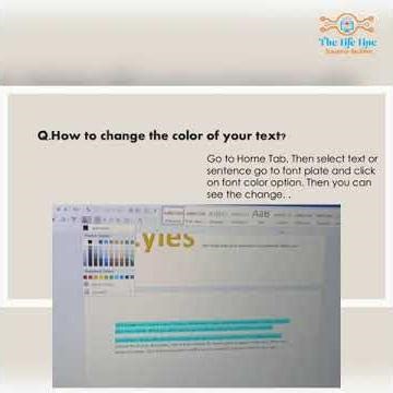 Day-48 How to change the color of your text?