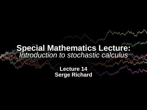 Introduction to stochastic calculus 14