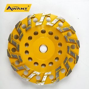 [Hot Item] 7 Inch S Segmented Diamond Grinding Cup Wheel for Grinding Stone Marble
