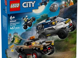 乐高 城市 60449 越野警车大追击 速组评测