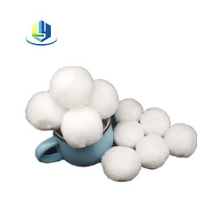 [Hot Item] Water Treatment Bio Polyester Fiber Balls Filter Media Pool 700g Filter Ball for Sand Filters