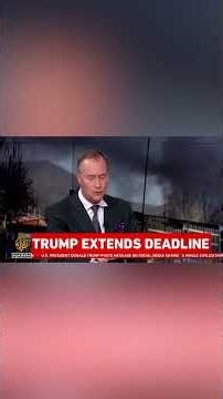 Trump agrees to pause attacks on Iran for two weeks if Strait of Hormuz opens | AJ #shorts