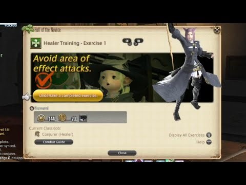 FF14 - HN - Healer Training - Exercise 1