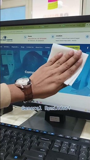 Take a break from your screen and prevent Computer Vision Syndrome | Follow Rule 20-20-20