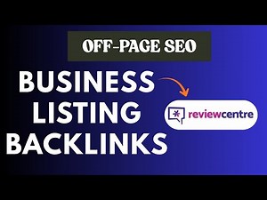 How To Create Business Listing Backlinks | Business Listing Backlinks for Off-Page SEO | Class-7