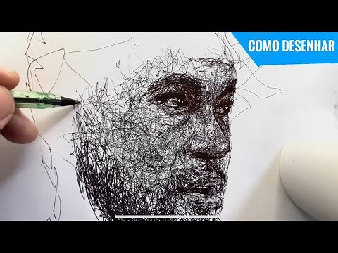 Como Desenhar Rabiscando 2 | Tutorial passo a passo - Jaison arts