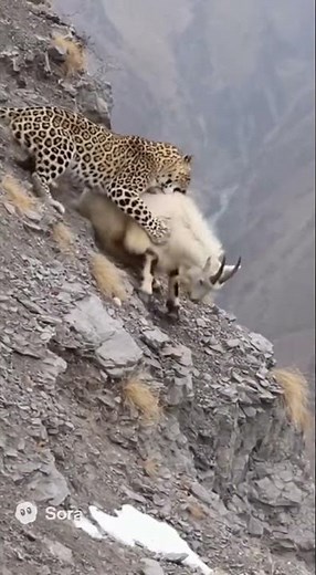The Most Haunting "Scream" Ever! Leopard's Deadly Hunt on the "Edge of the World"! #wildliferescue