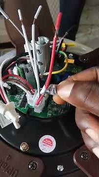 how to install DC/ AC ceiling fan