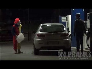 Killer Clown Scare Prank Behind The Scenes (Rare Video)