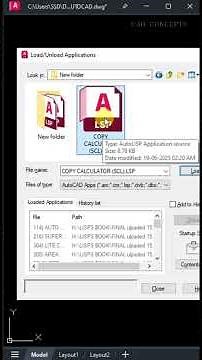 Creat Calculator in AutoCAD #cadtricks #ailisp #automation