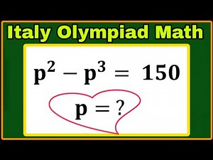 Italy| A Tricky Algebra Olympiad Math Problem| Mind Blowing Explanation| Can you solve this?