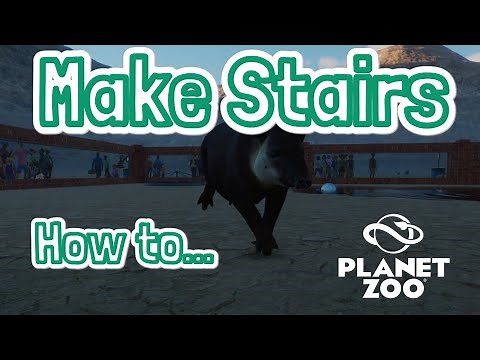 PLANET ZOO - How to... Make Stairs!