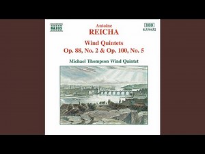 Wind Quintet in E-Flat Major, Op. 88, No. 2: II. Menuetto: Allegro