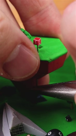 Super Mario Clay Bomb Sculpture | Retro Nintendo DIY Craft