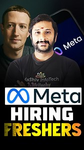 22K views · 142 reactions |  META Job Openings for Freshers | Start Your Career in Tech  | kaashiv infotech #kaashivinfotech | KaaShiv InfoTech Company | Facebook