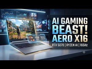 GIGABYTE AERO X16 Review – RTX 5070 Creator & Gaming Laptop