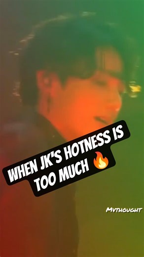"When JK's Hotness is Too Much 😱🔥"