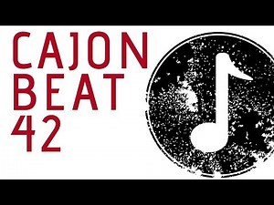 Bongo Cajon Simple Swing Beat for songwriting and playing along Cajon (Beat 42)