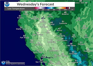 25 reactions | Fairly mild overnight temperatures are forecast to continue this week across the interior NorCal region. To view your local forecast, please visit weather.gov/sto and enter your city or zip code! | US National Weather Service Sacramento California | Facebook