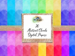 Cloudy Sky digital papers