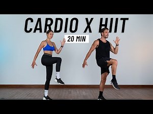 20 MIN CARDIO HIIT WORKOUT - ALL STANDING - Full Body, No Equipment, No Repeats