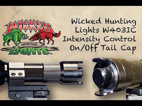 Wicked Lights W403IC Night Hunting Light with Full Intensity Control