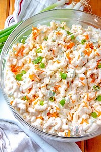 Classic Hawaiian Macaroni Salad • Food Folks and Fun