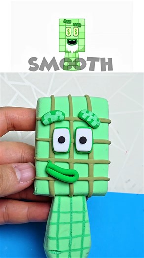 Turning Clay into Sprunki OC FOURTY (Bunberblocks) #sprunkioc #diyclay #fourty #40代 #diy