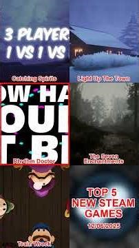 New Steam Game Releases – December 6, 2025 | TOP 5