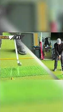 Golf Swing Secret: Use Sidewalk Chalk to INSTANTLY Improve! #shorts