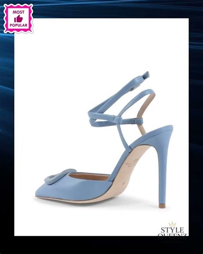 Pandora Blue Jeans Italian Leather Stilettos