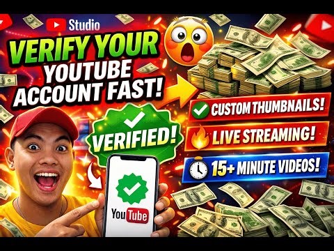 How to Verify YouTube Account FAST in 2026 | Unlock All Features