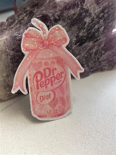 Pink Glitter Dr Pepper Diet Sticker - Etsy