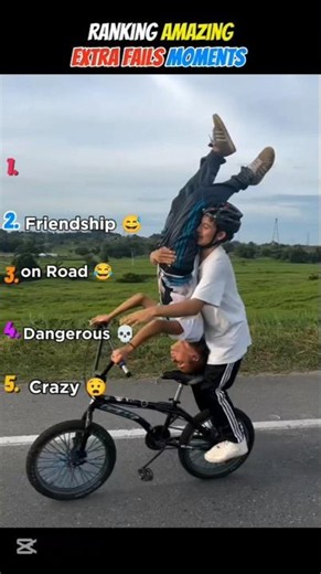 Ranking The Top 5 Craziest Bike Ride Fails! 🚴💥