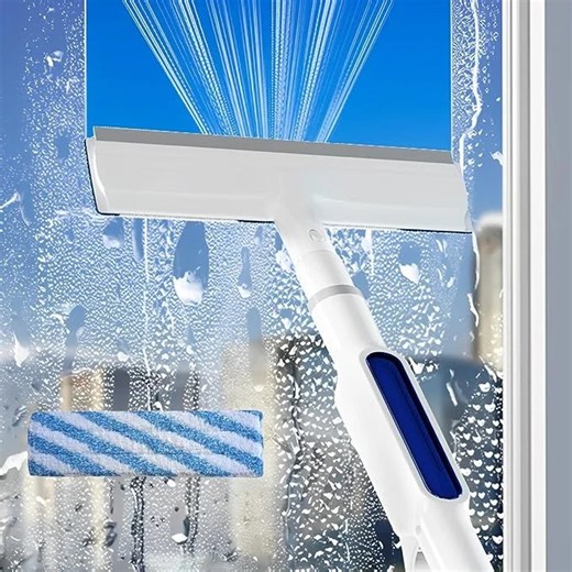 👍 Easier window cleaning! 💦 Spray Window Cleaning Brooms ✅ Experience crystal-clear windows with our Double-Sided Spray Expansion Window Cleaner. This innovative cleaning tool is designed to make window cleaning a breeze, delivering streak-free results and saving you time and effort. Say goodbye to smudges, streaks, and dirty windows with this must-have cleaning solution. | Classupery