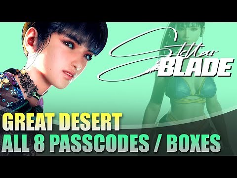 Great Desert: All Passcodes and Locked Chest Boxes | Stellar Blade