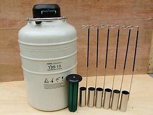 10L Cryogenic container Liquid Nitrogen dewar