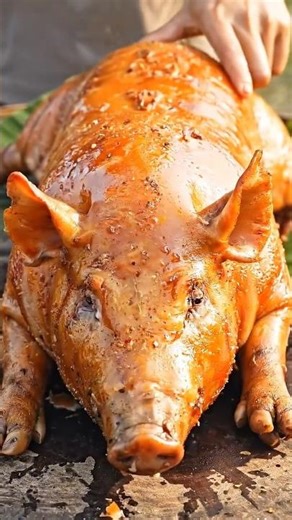 Traditional Whole Pig Roast — Pure Food ASMR 🔊