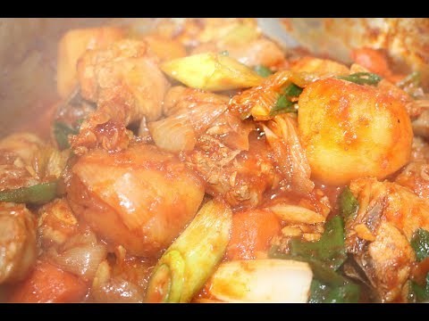 닭도리탕 황금레시피 맛있게 만드는 법 - 매콤달콤하게