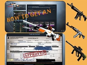 HOW TO GET AN AWP ASIIMOLV USING TRADE UP CONTRACT!