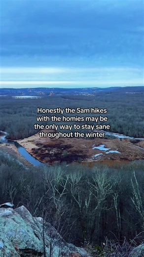 Sunrise hike with no sunrise but was still dope to send @Translate Now #translatenow