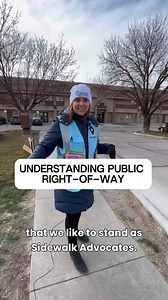 We often talk about public right-of-way, but what does this actually mean? Our Lincoln team helps explain! Do you have additional struggles or concerns with understanding your sidewalk’s right-of-way? Put them below and we’ll try to help answer them or direct you to local resources! #sidewalkadvocates #savinglives #sidewalktips #rightofway | Sidewalk Advocates for Life