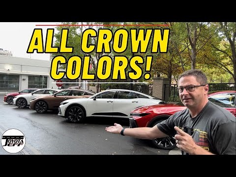 All 2023 Toyota Crown Colors - Pick Your Favorites~