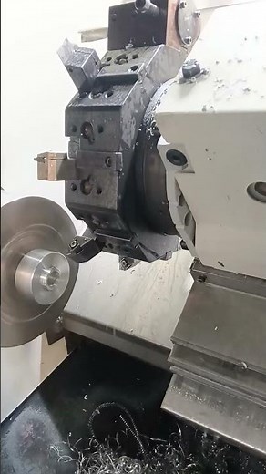 CNC PRODUCT (FACE GROOVING PROCESS) #cncsoftware #automobile #manufacturing #engineering #india