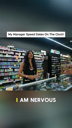 My Manager Speed Dates On The Clock! #larryking #gasstation #love | larry king